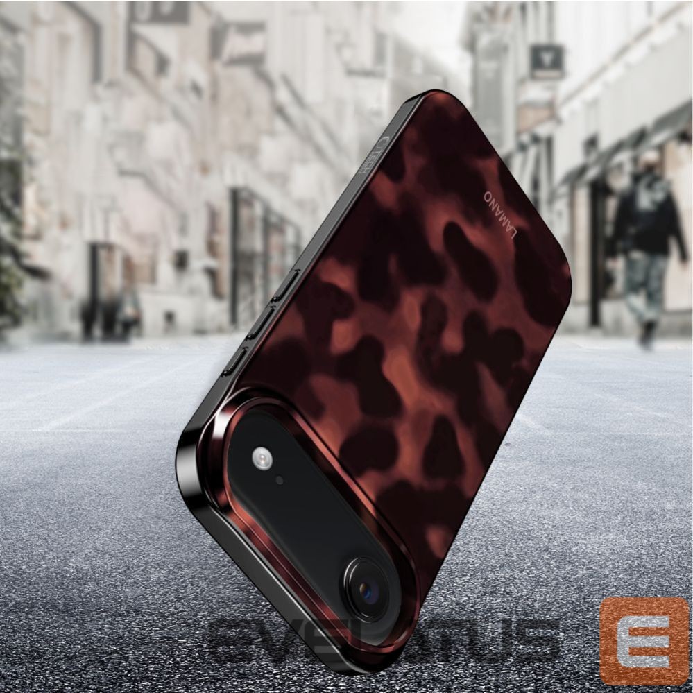 Citas preces Tech-Protect Tech-Protect Lamano MagSafe Case for iPhone Air - Black and Red