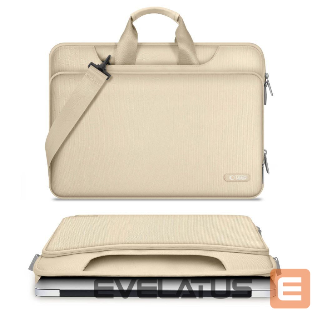 Citas preces Tech-Protect 15-16 Tech-Protect Pocket Laptop Bag - Beige