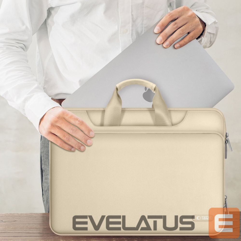 Citas preces Tech-Protect 15-16 Tech-Protect Pocket Laptop Bag - Beige