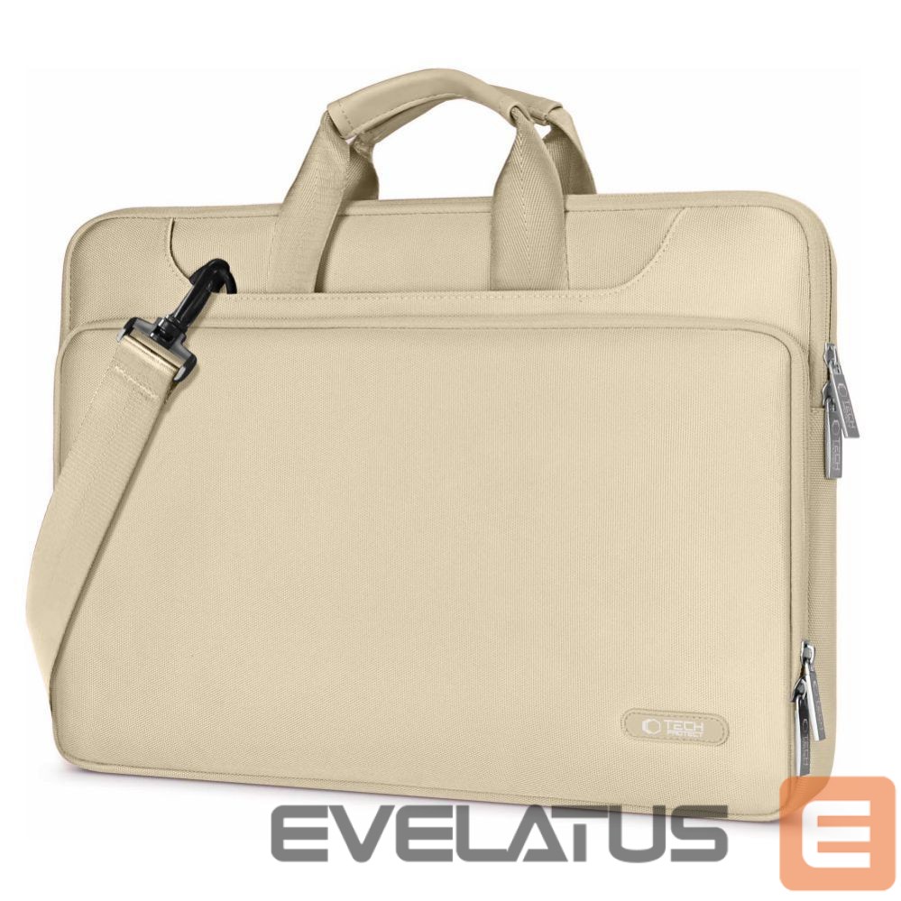 Citas preces Tech-Protect Tech-Protect Pocket 13-14 Laptop Bag - Beige