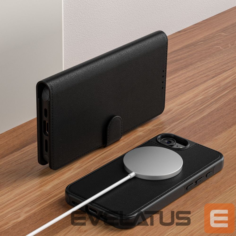 Citas preces Tech-Protect Tech-Protect Wallet MagSafe Case for iPhone 16e / 17e - Matte Black