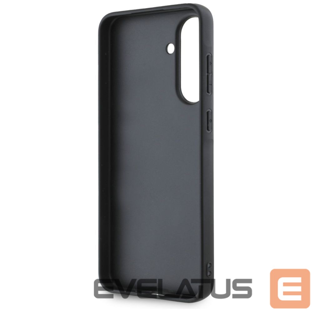 Citas preces Karl Lagerfeld Karl Lagerfeld Saffiano Case w/ K&C Metal Logo for Samsung Galaxy A56 - Black