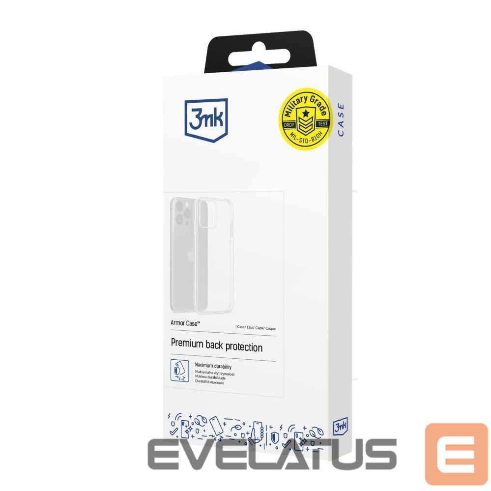 Citas preces 3MK 3mk Armor Case for Apple iPhone 17 - transparent