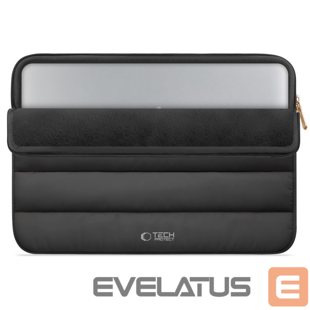 Citas preces Tech-Protect Tech-Protett Fluffy Laptop Bag 15-16 - Black