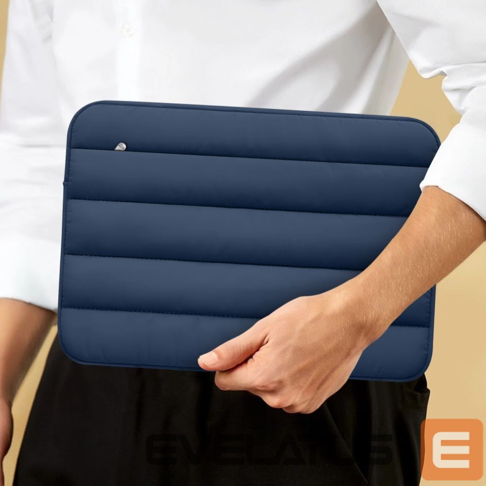 Citas preces Tech-Protect Tech-Protett Fluffy Laptop Bag 13-14 - Navy Blue