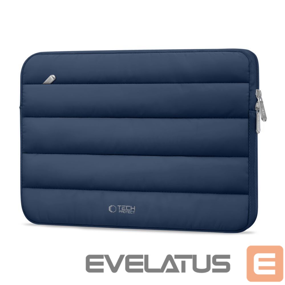 Citas preces Tech-Protect Tech-Protett Fluffy Laptop Bag 13-14 - Navy Blue