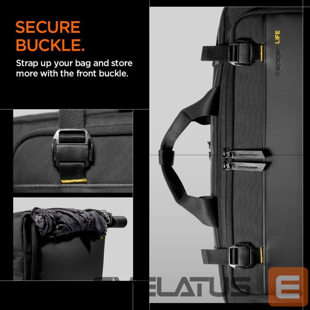 Citas preces Spigen Spigen KD300 Laptop Bag - Black