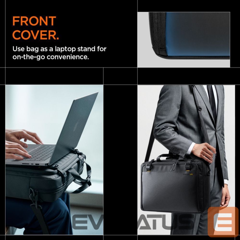 Citas preces Spigen Spigen KD300 Laptop Bag - Black