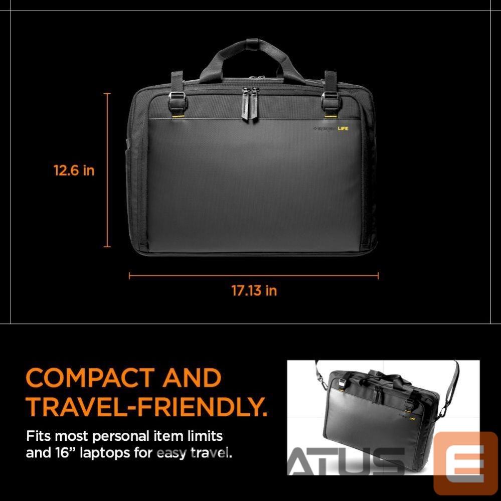 Citas preces Spigen Spigen KD300 Laptop Bag - Black