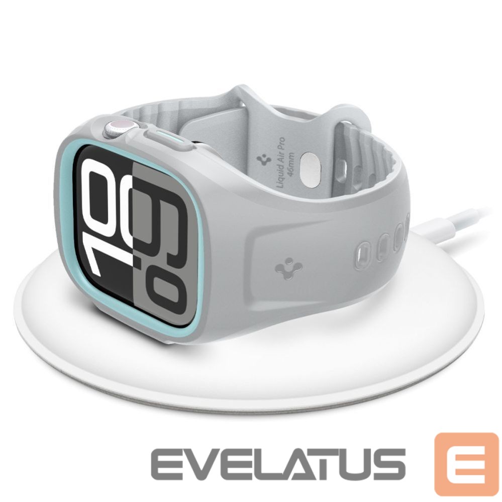 Citas preces Spigen Spigen Liquid Air Pro Strap for Apple Watch 10 46mm - Gray