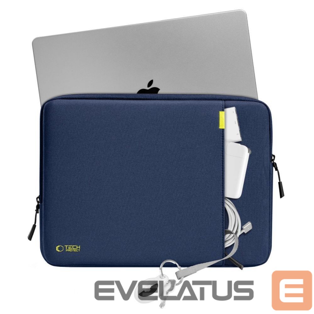 Citas preces Tech-Protect Tech-Protect Defender Laptop Bag 13-14 - Navy Blue