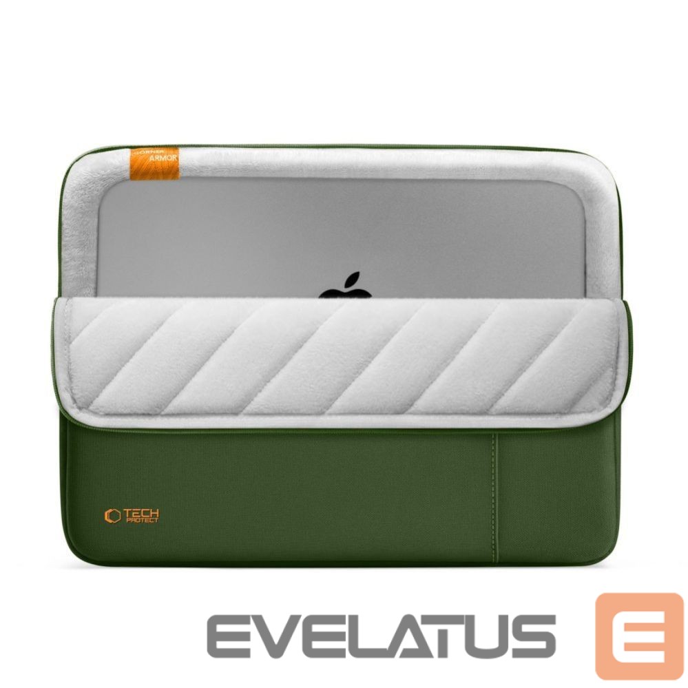 Citas preces Tech-Protect Tech-Protect Defender Laptop Bag 15-16 - Green