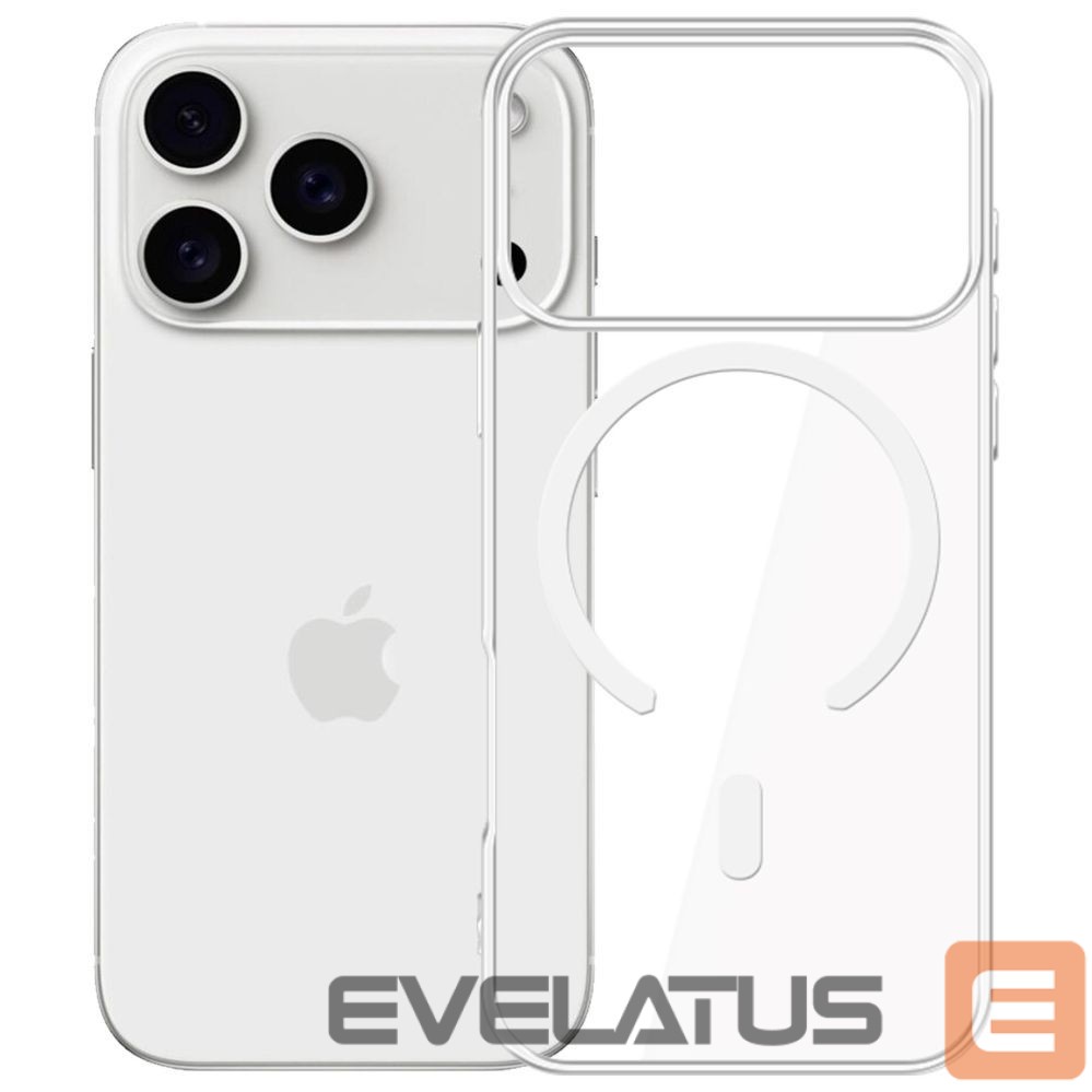 Citas preces 3MK 3mk Clear MagCase for Apple iPhone 17 Pro Max - transparent