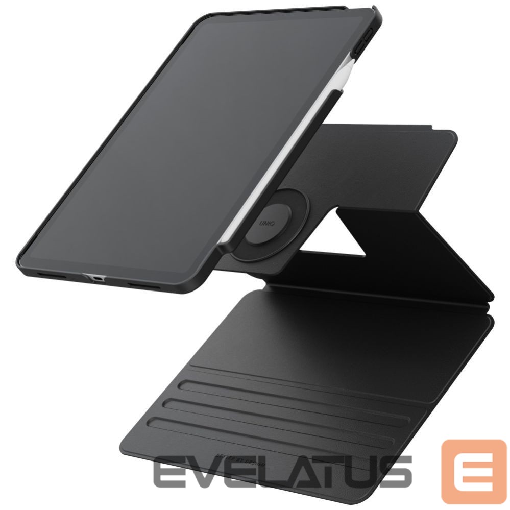 Citas preces UNIQ Uniq Rovus Snapmount Magnetic 360 Rotating Detachable case for iPad 11" 2025 / iPad 10.9" 2022 (10th gen.) - black