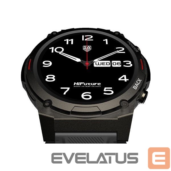 Citas preces HiFuture HiFuture FutureGo Mix2 Smartwatch - Black