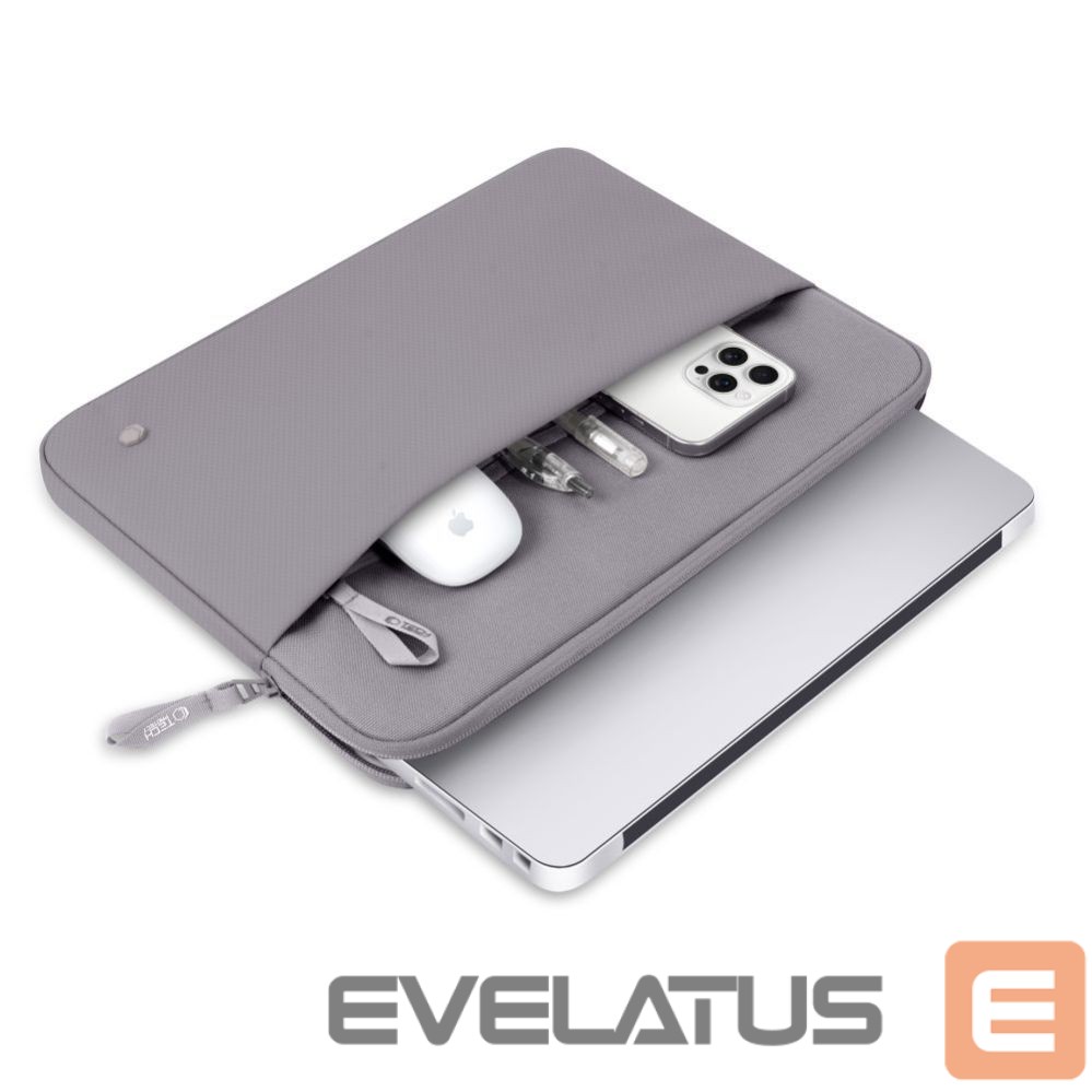 Citas preces Tech-Protect Tech-Protect Sleeve Laptop Bag 13-14 - Gray
