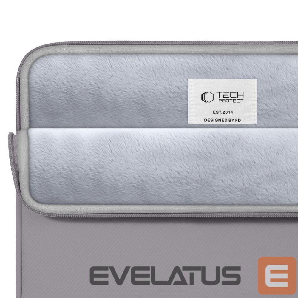 Citas preces Tech-Protect Tech-Protect Sleeve Laptop Bag 13-14 - Gray
