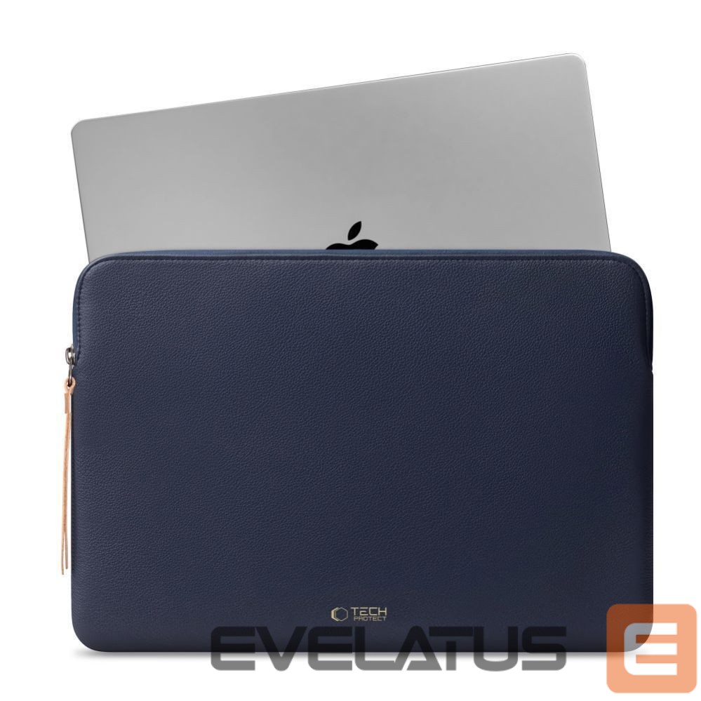 Citas preces Tech-Protect Tech-Protect Fleece Laptop Bag 13-14" - Blue