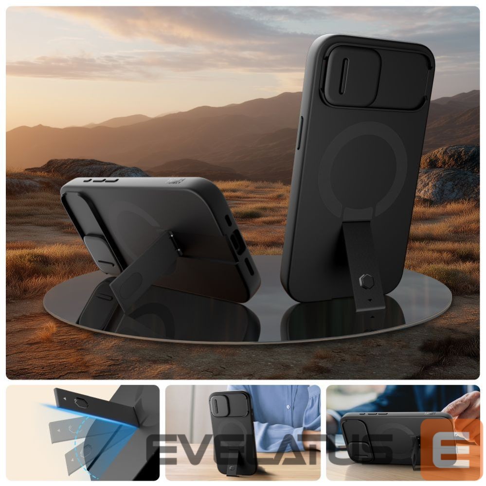 Citas preces Tech-Protect Tech-Protect Kevlar Aura MagSafe Case for iPhone 16e / 17e - Black