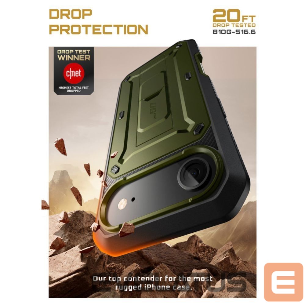 Citas preces Supcase Supcase UB Pro Case for iPhone 17 Air - Green