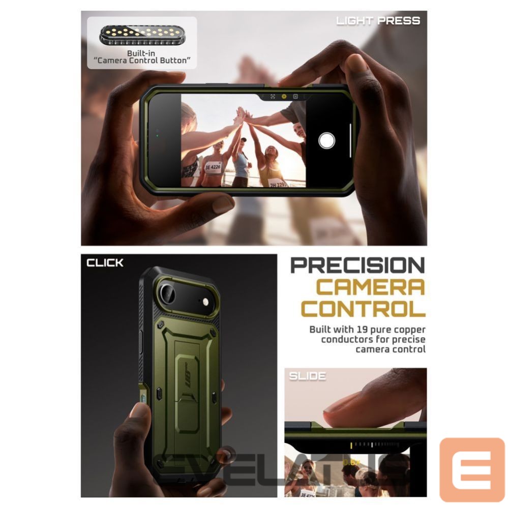 Citas preces Supcase Supcase UB Pro Case for iPhone 17 Air - Green