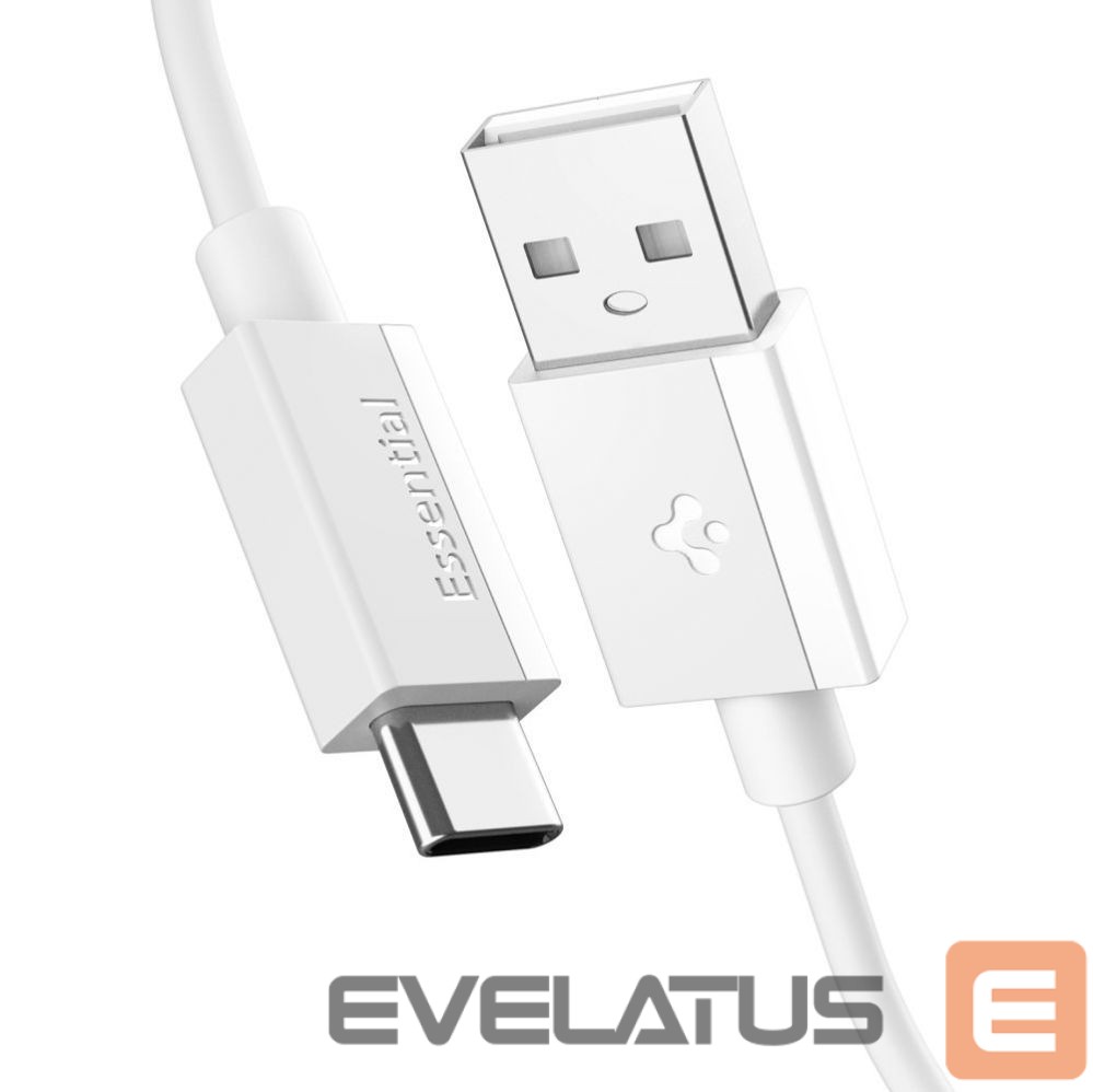 Citas preces Spigen Spigen EB6010AC USB-A / USB-C 60W Cable 100 cm - White