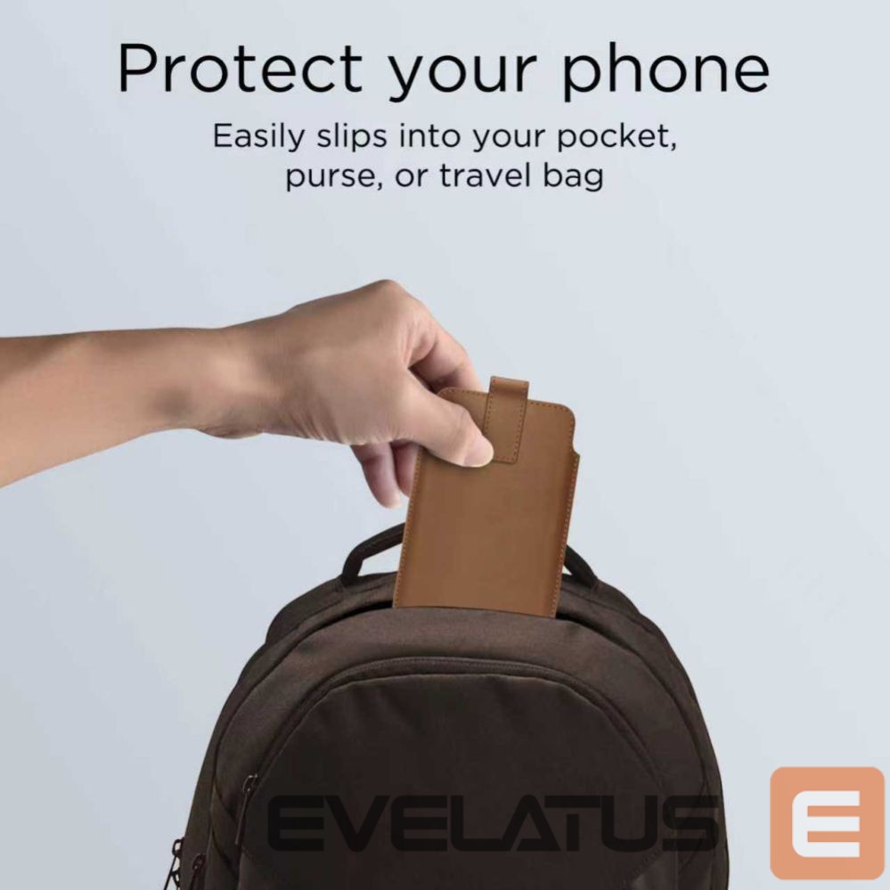 Citas preces Tech-Protect Tech-Protect SM65 case for 6.0-6.9" smartphones - brown