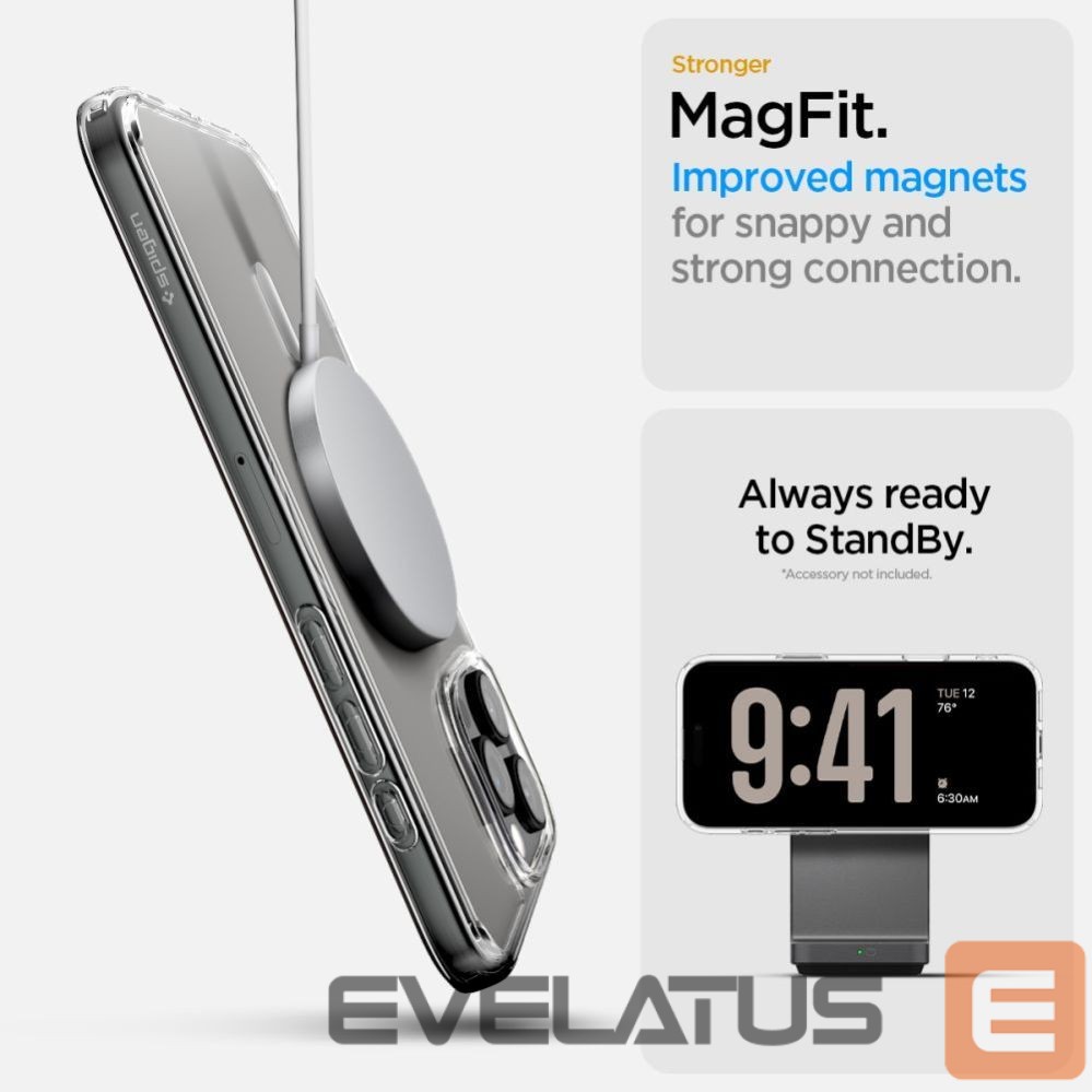 Citas preces Spigen Spigen Ultra Hybrid iPhone 16 Pro Case - White