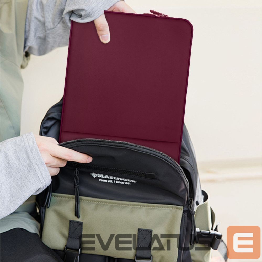 Citas preces Tech-Protect Tech-Protect Neoprene Laptop Case 13" - Burgundy