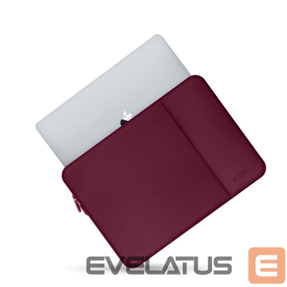 Citas preces Tech-Protect Tech-Protect Neoprene Laptop Case 13" - Burgundy