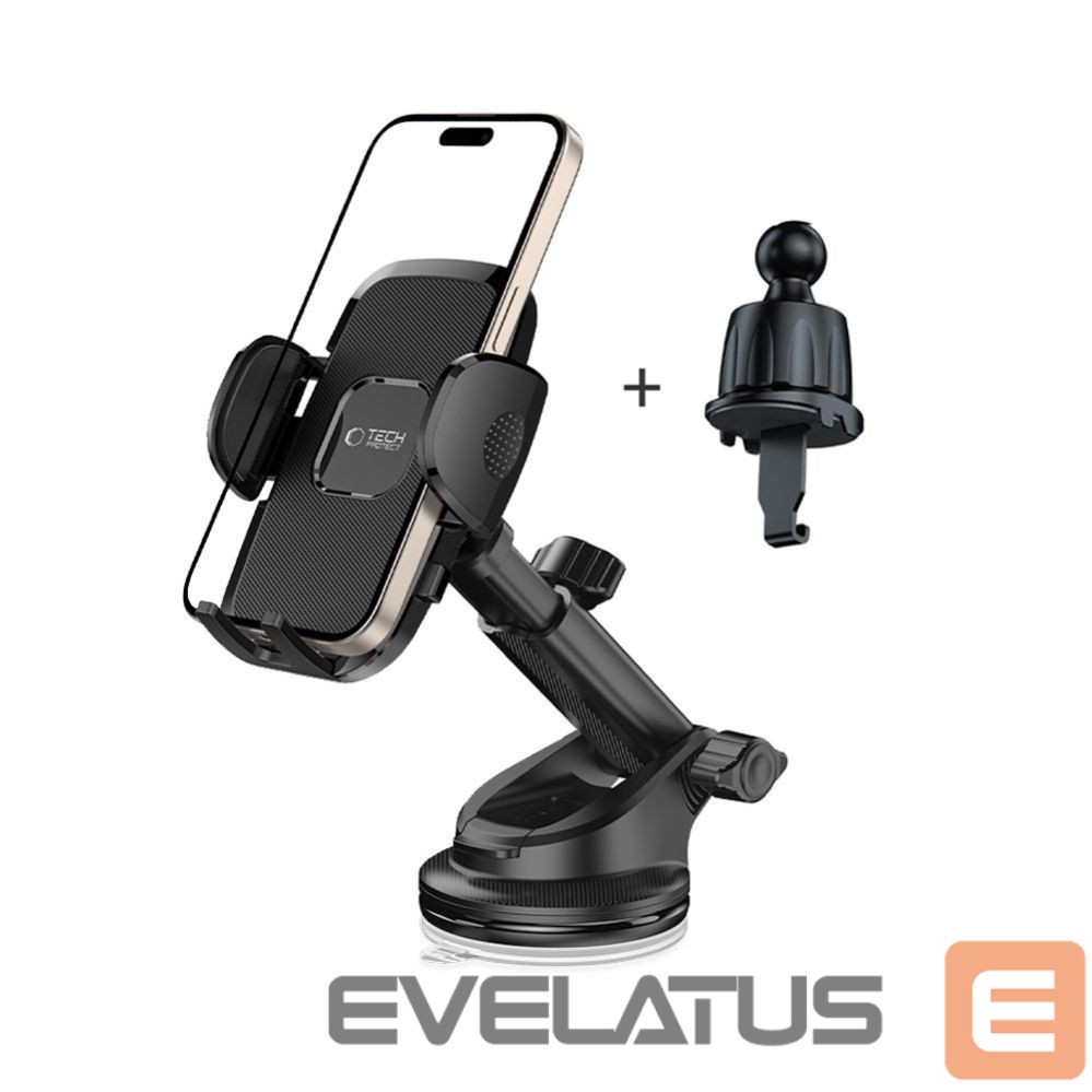 Citas preces Tech-Protect Tech-Protect V3 Car Holder for Dashboard, Windshield or Air Vent Mount - Black