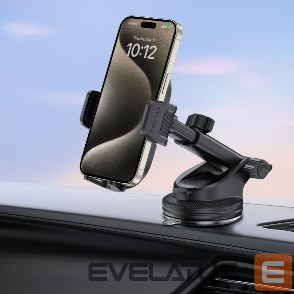 Citas preces Tech-Protect Tech-Protect V8 Car Holder for Dashboard, Windshield or Air Vent Mount - Black