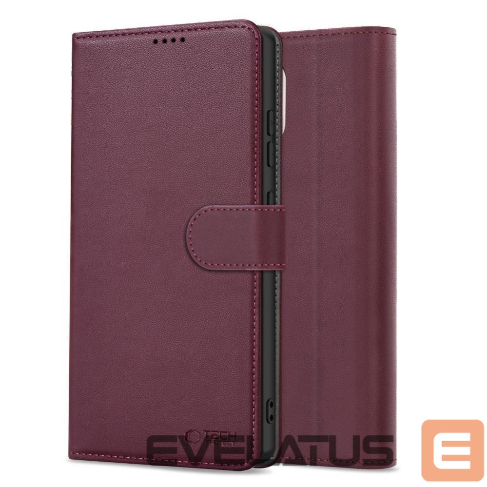 Citas preces Tech-Protect Tech-Protect Wallet Case for Samsung Galaxy A26 5G / A17 4G / 5G - Burgundy