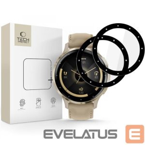 Citas preces Tech-Protect  Tech-Protect Glass Flex+ 2-pack hybrid glass Garmin Venu 3S - black 