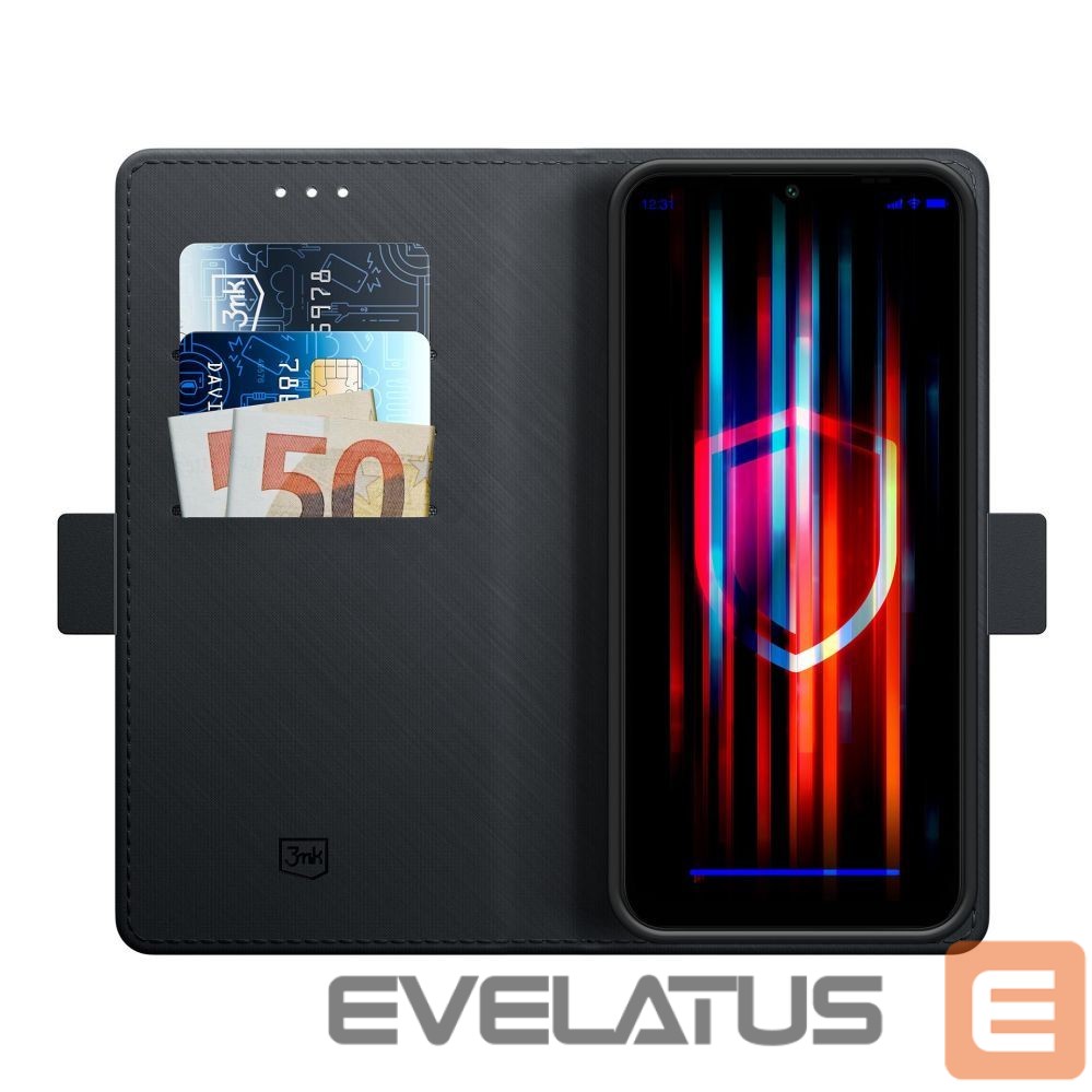 Citas preces 3MK 3mk Wallet Case for Google Pixel 9A - Black
