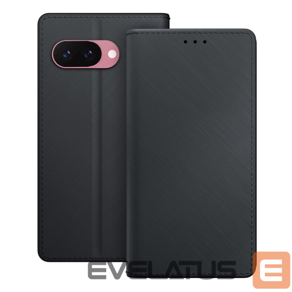Citas preces 3MK 3mk Wallet Case for Google Pixel 9A - Black