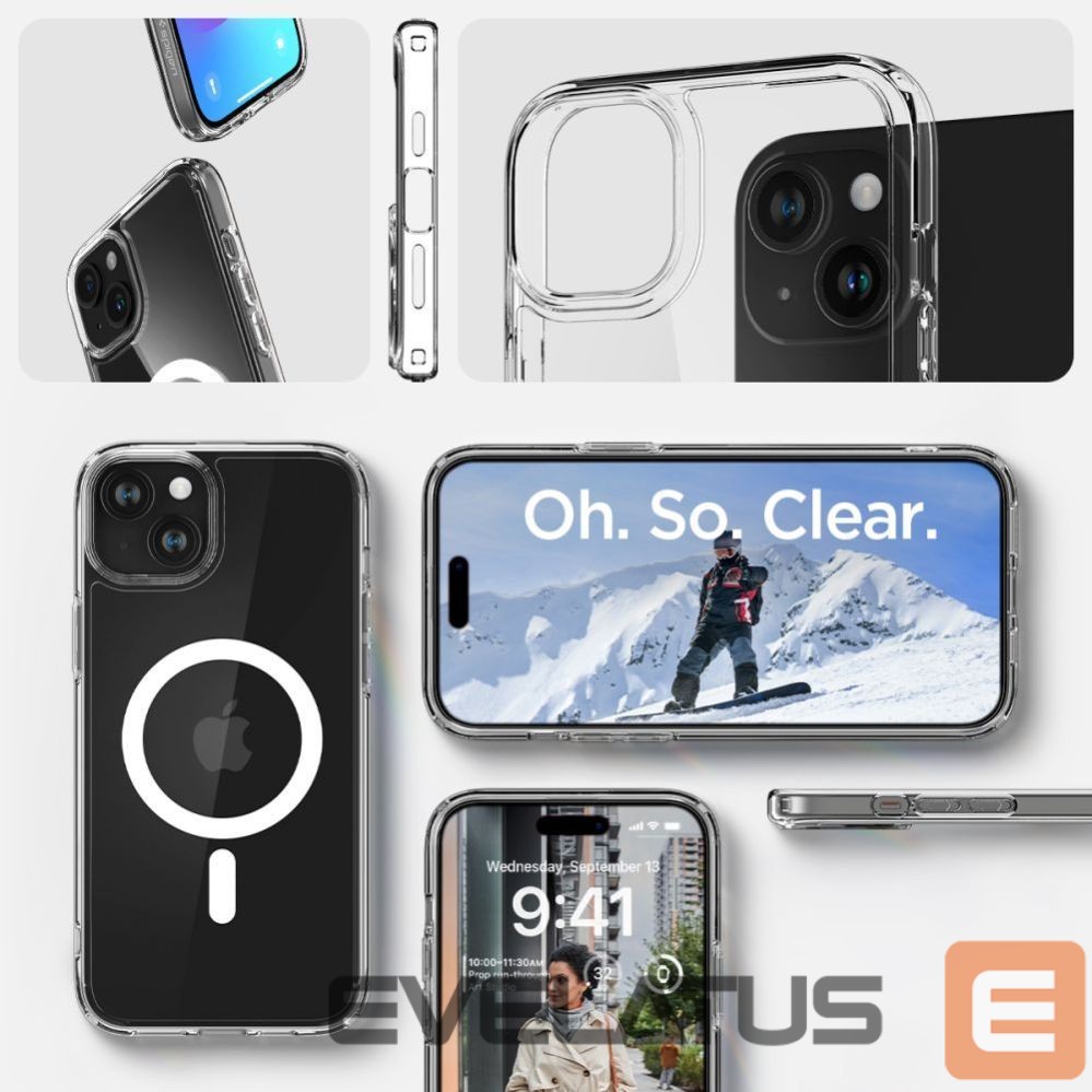 Citas preces Spigen Transparent || White