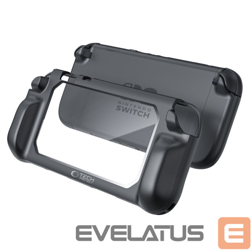 Citas preces Tech-Protect Tech-Protect MagMat Case for Nintendo Switch 2 - Black and Transparent