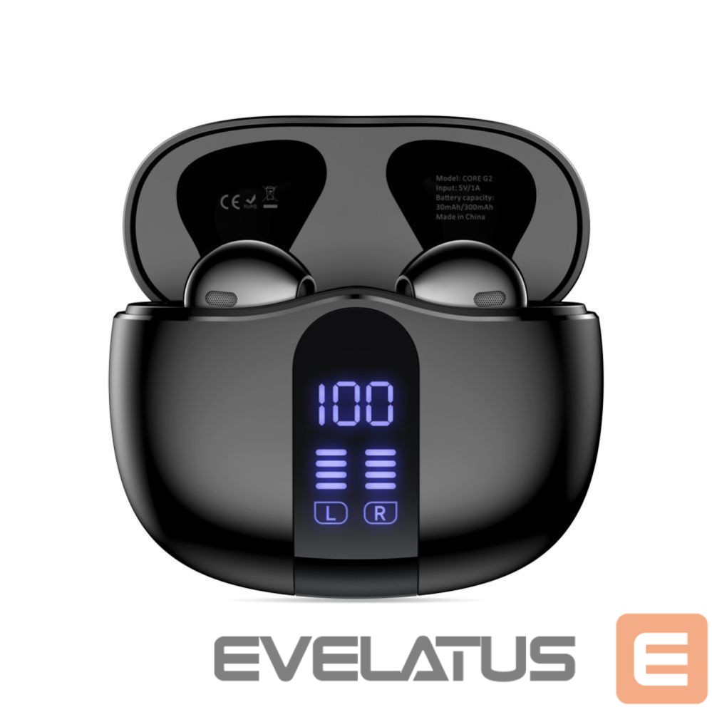 Citas preces Tech-Protect Tech-Protect UltraBoost TWS Core G2 Headphones - Black