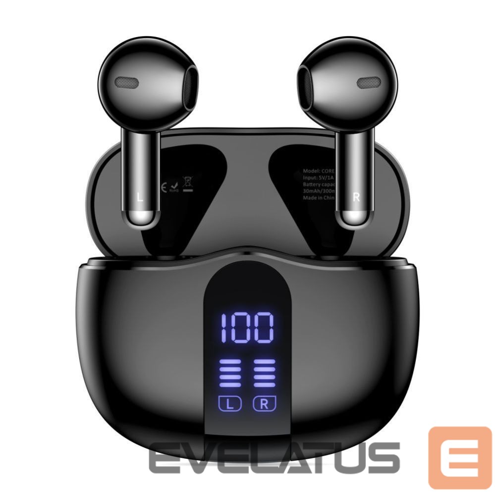 Citas preces Tech-Protect Tech-Protect UltraBoost TWS Core G2 Headphones - Black