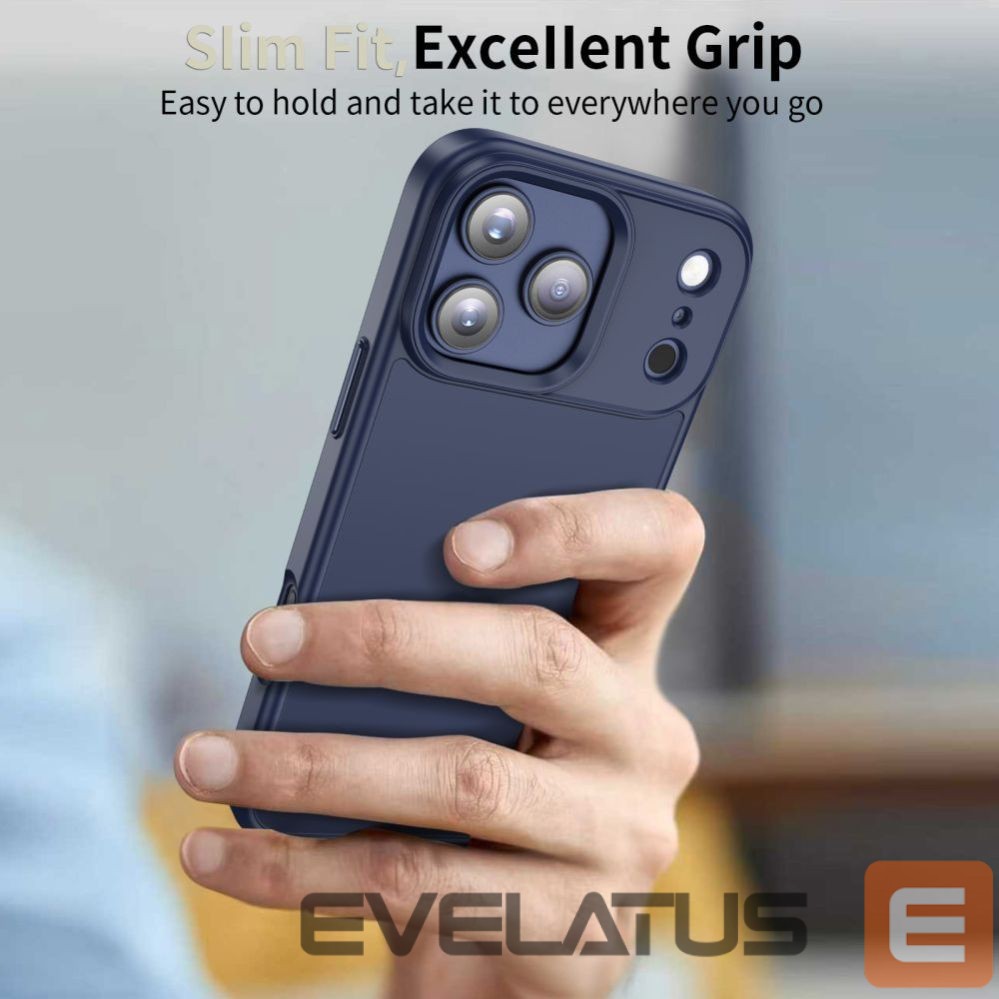 Citas preces Tech-Protect Tech-Protect MagMat Case for iPhone 17 Pro - Matte Navy Blue