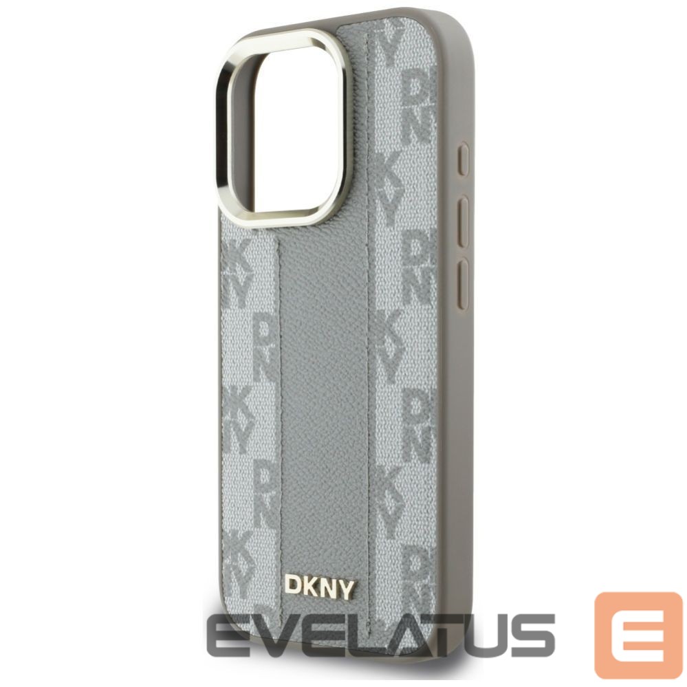Citas preces DKNY DKNY Checkered Pattern Magsafe iPhone 16 Pro Case - Beige