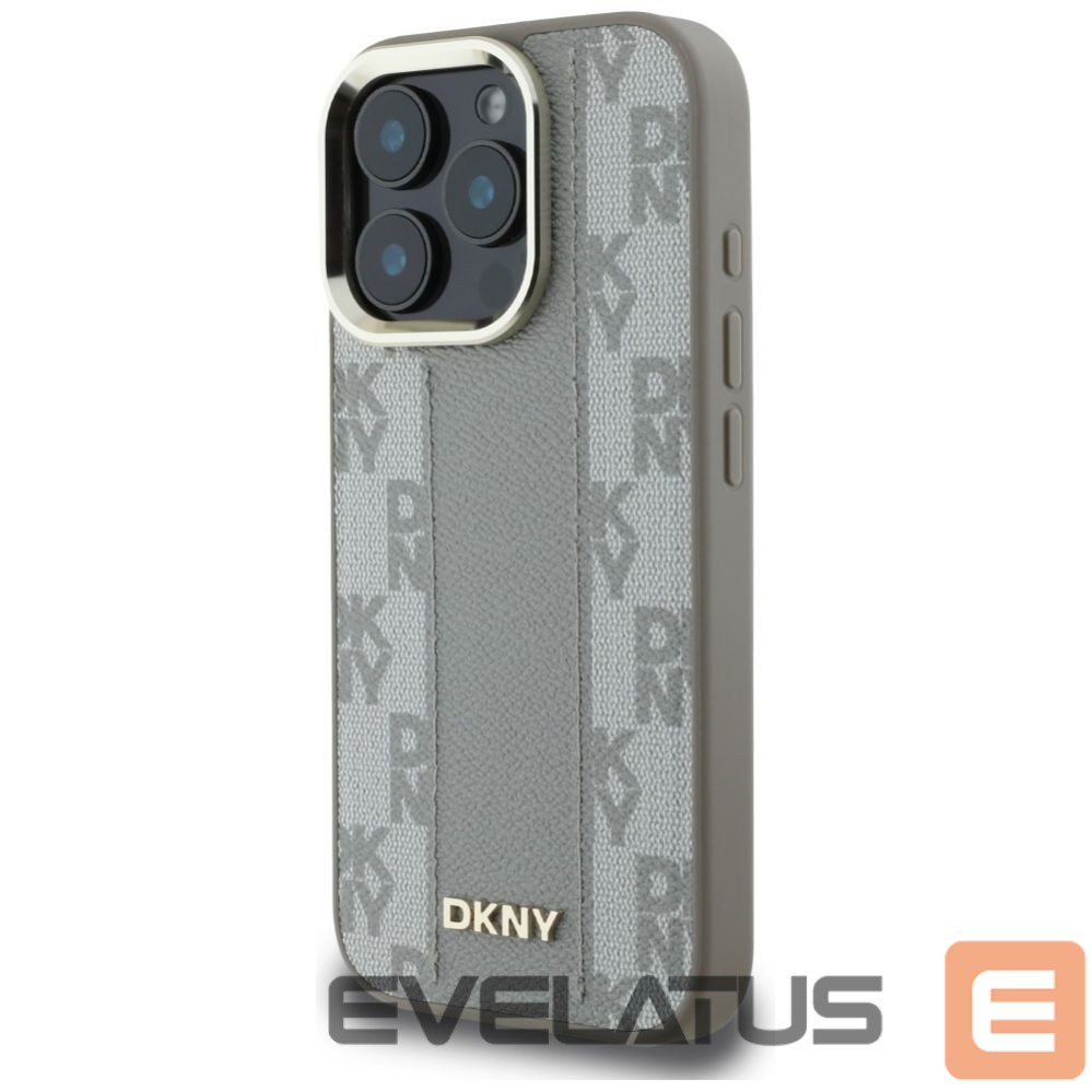 Citas preces DKNY DKNY Checkered Pattern Magsafe iPhone 16 Pro Case - Beige