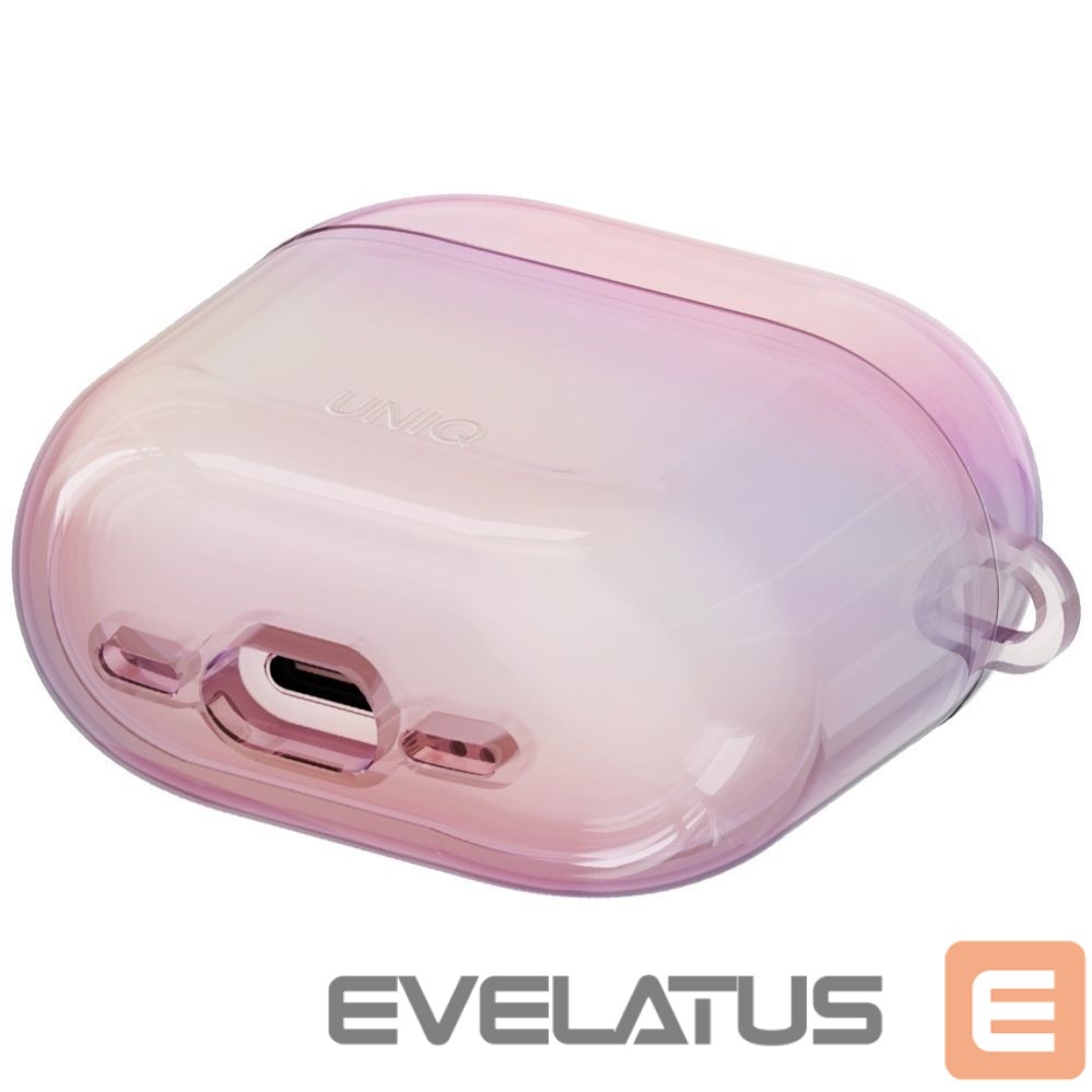 Citas preces UNIQ Uniq Iridescia AirPods 4 Hang Case - Holo Pink