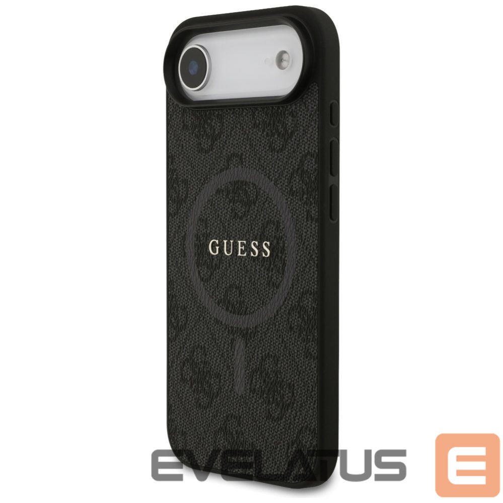 Citas preces Guess Guess 4G Ring Classic Logo MagSafe case for iPhone 17 Air - black
