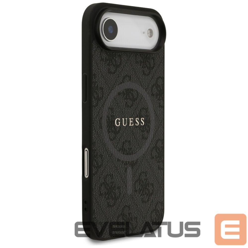 Citas preces Guess Guess 4G Ring Classic Logo MagSafe case for iPhone 17 Air - black