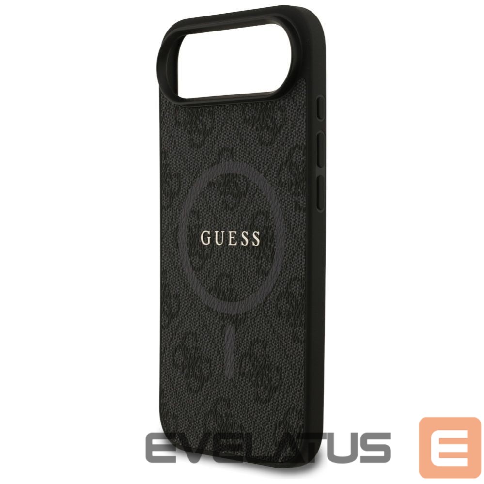 Citas preces Guess Guess 4G Ring Classic Logo MagSafe case for iPhone 17 Air - black