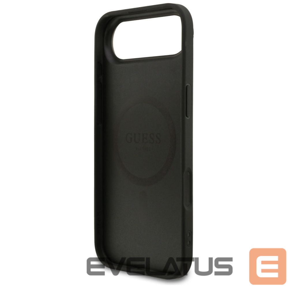 Citas preces Guess Guess 4G Ring Classic Logo MagSafe case for iPhone 17 Air - black