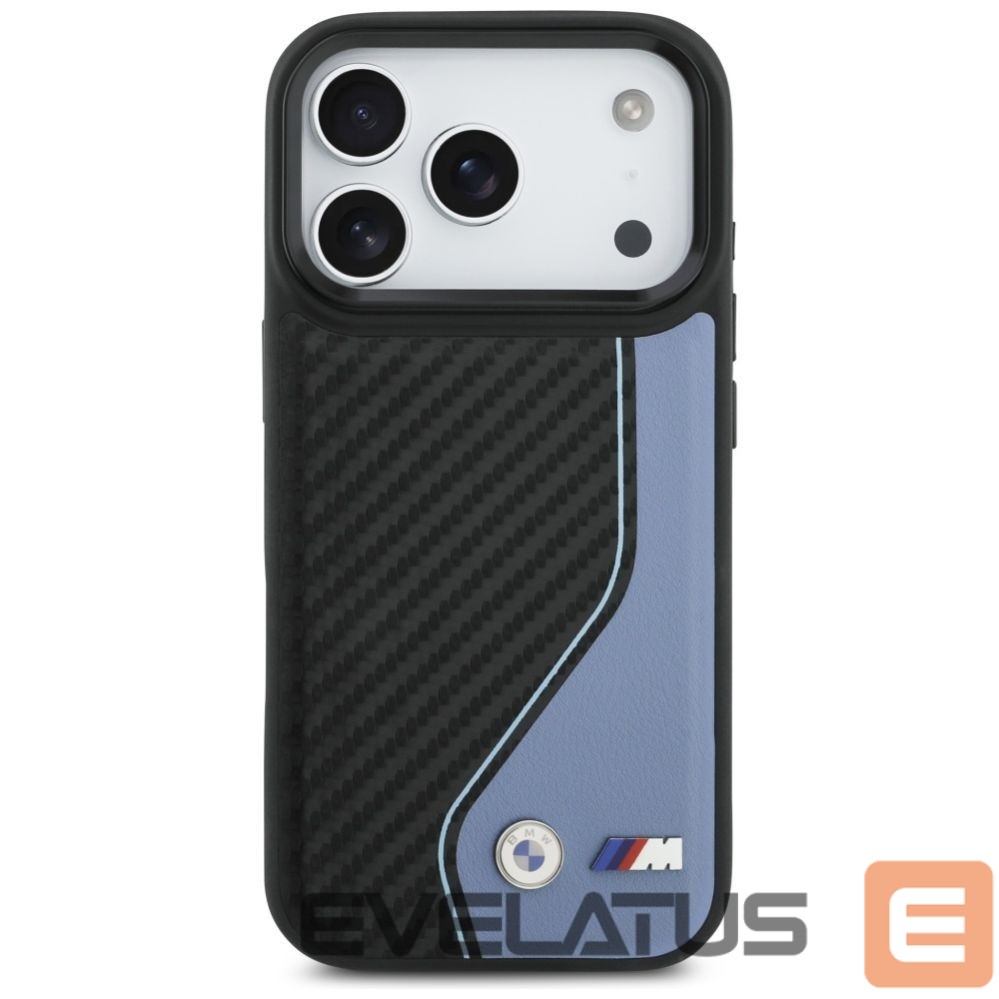 Citas preces BMW BMW M Carbon Logo MagSafe Case for iPhone 17 Pro - Blue