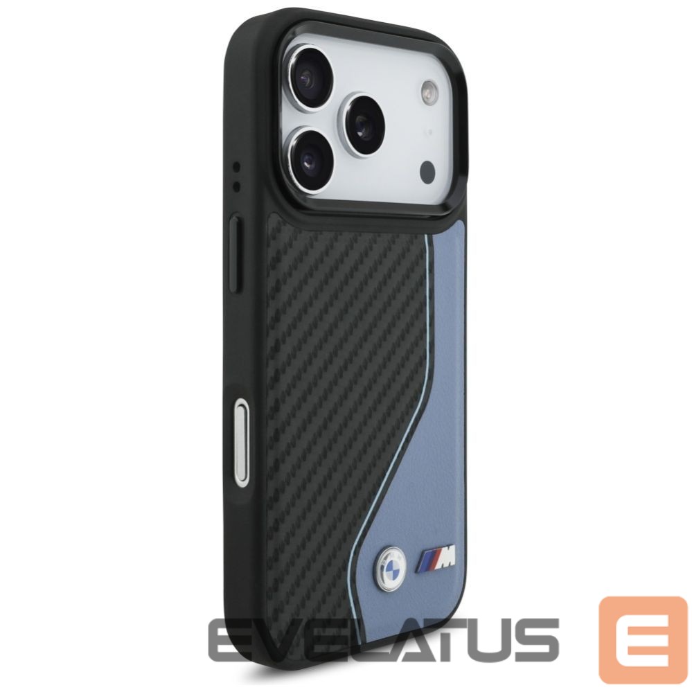 Citas preces BMW BMW M Carbon Logo MagSafe Case for iPhone 17 Pro - Blue